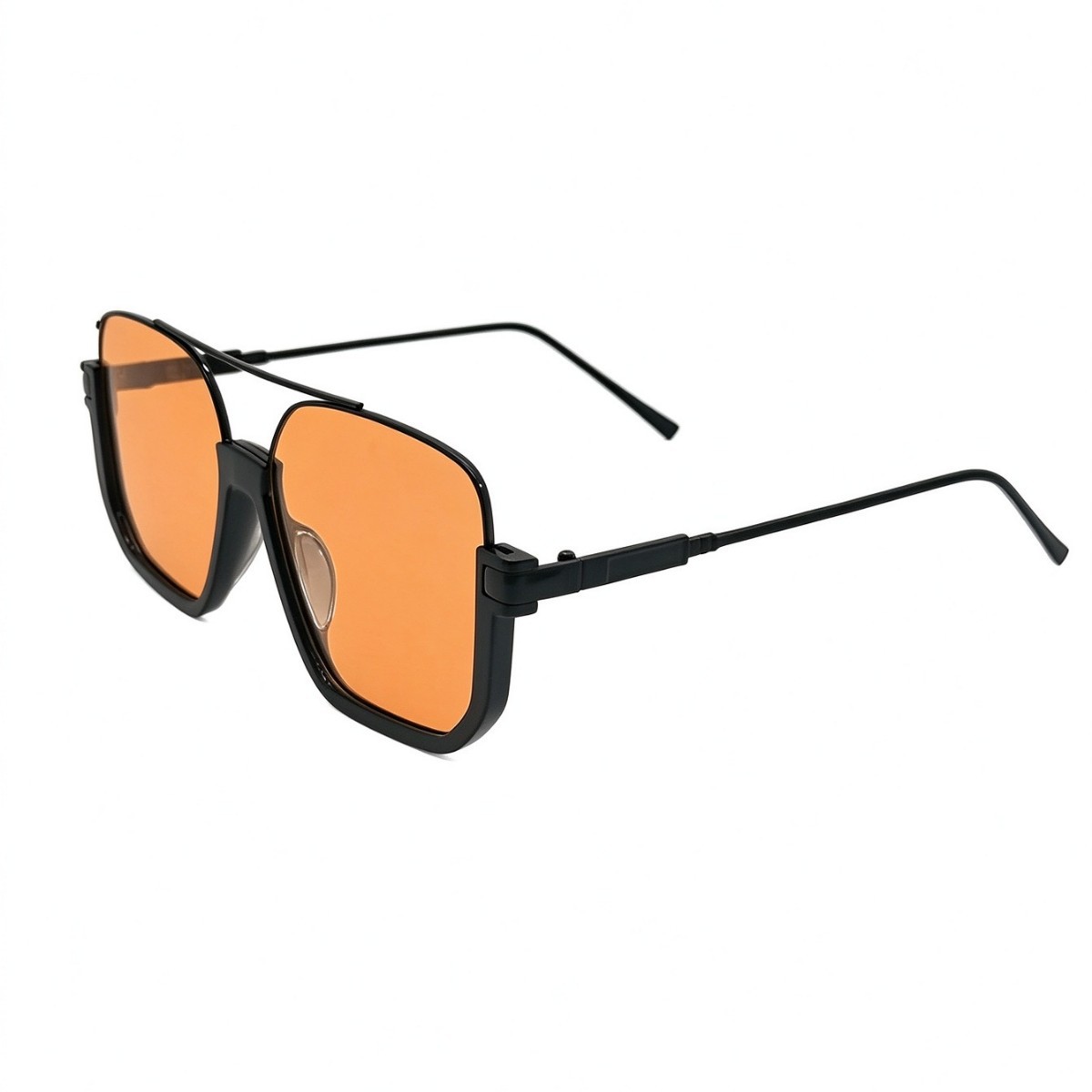 2026 New double-beam large-frame square sunglasses, unisex driving sunglasses, trendy and fashionable UV protection glasses Item Picture