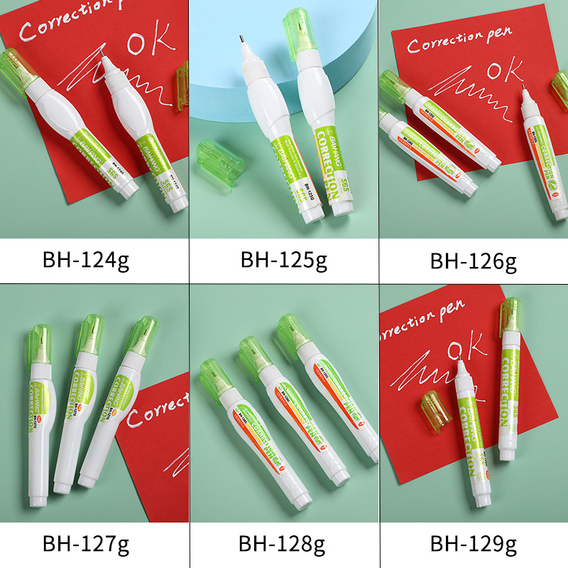 Correction fluid, white, quick-drying, error correction tape, correction, scribbling, stationery covering, correction fluid, quick-drying details Picture