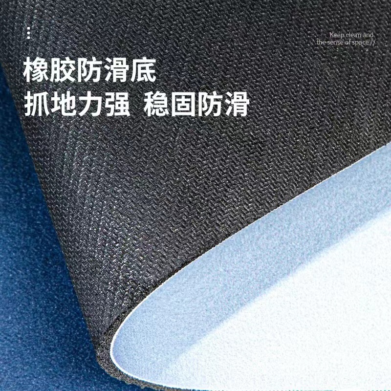 硅藻泥厨房地垫防滑防油吸水垫门口耐脏脚垫防水家用免洗可擦地毯产品图