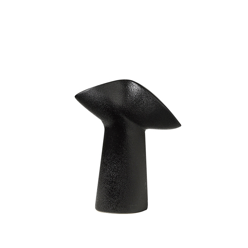 2025 New creative French flower arrangement vase, simple ceramic flower vase, hotel living room dining table, dried and fresh flowers, hydroponic decoration, home decor Item Picture