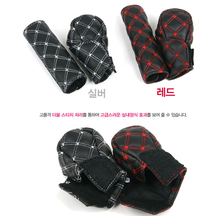 Red Wine Series Gearshift Handbrake 2-piece set: Manual/Automatic General Motors handbrake cover + gearshift cover Specification drawing