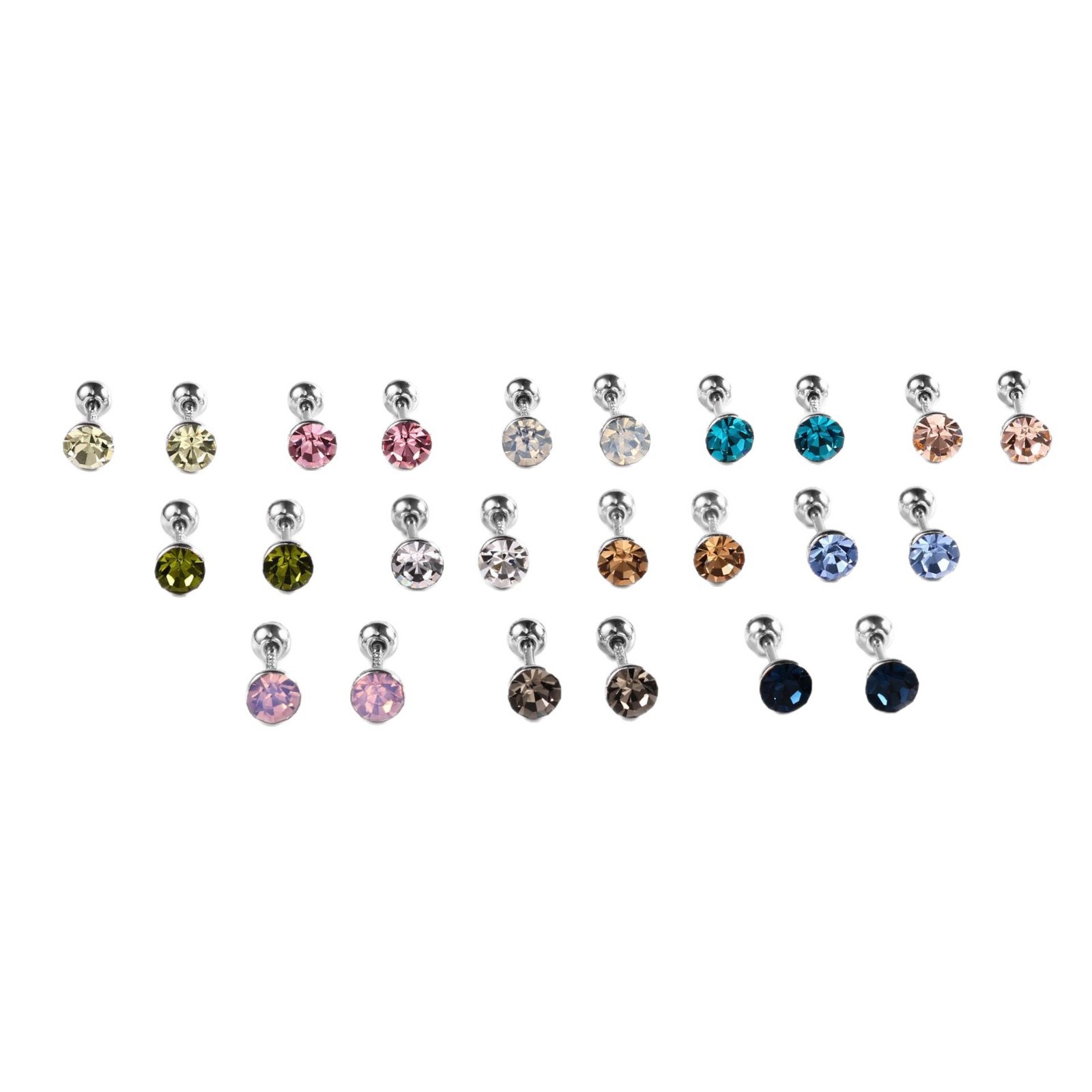 饰品/耳饰/耳环/中古饰品复古高级感/中古白底实物图