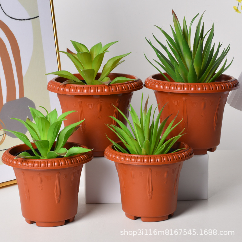 塑料花盆加仑盆加厚耐用绿萝水培植物种植盆栽种菜育苗圃基地批发