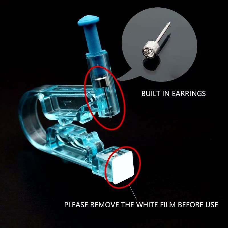 shanilak disposable ear-piercing gun, ear-piercing machine, disposable ear-piercing machine, ear-piercing machine, disposable ear-piercing machine, action ear-piercing gun details Picture