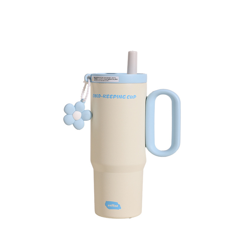 Custom-made giant insulated cup with ceramic inner liner, high appearance level, 316 stainless steel large-capacity ice king cup and cold water cup Item Picture