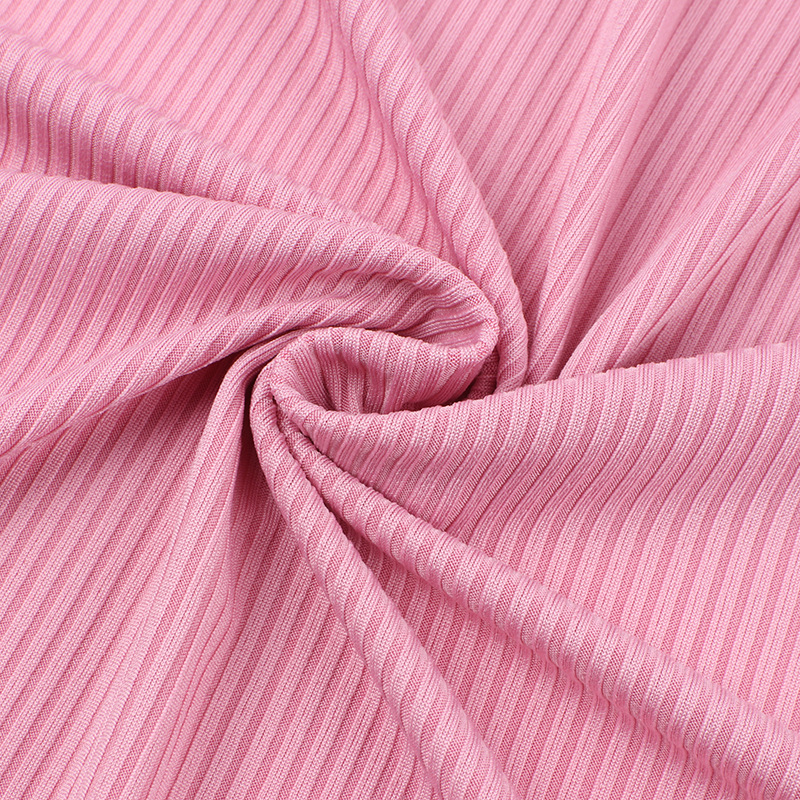 150D elastic pit strip threaded fabric 4*3 ribbed fabric 230g spring and summer fashionable home wear fabric