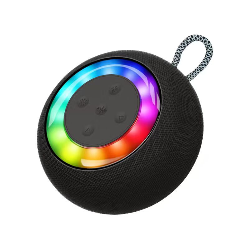 824 bluetooth sound blast al aire libre portátil RGB luces de atmósfera a prueba de agua ultra larga duración escritorio pequeño altavoz transfronterizo Item Picture