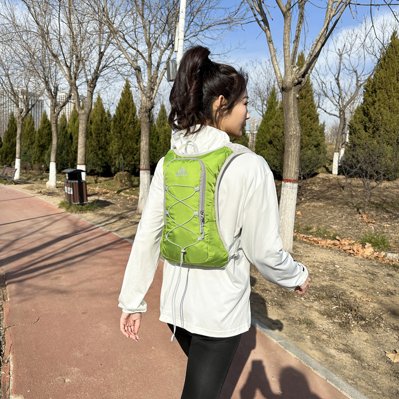 Azela outdoor vest bag, mountain bike riding backpack, mountaineering sports bag, hiking water bag, backpack Specification image