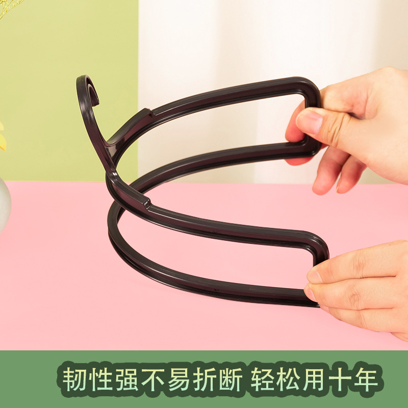 Plastic widened rectangular scarf rack, towel rack and display hook supply 35CM bathroom towel and bath towel rack Specification image