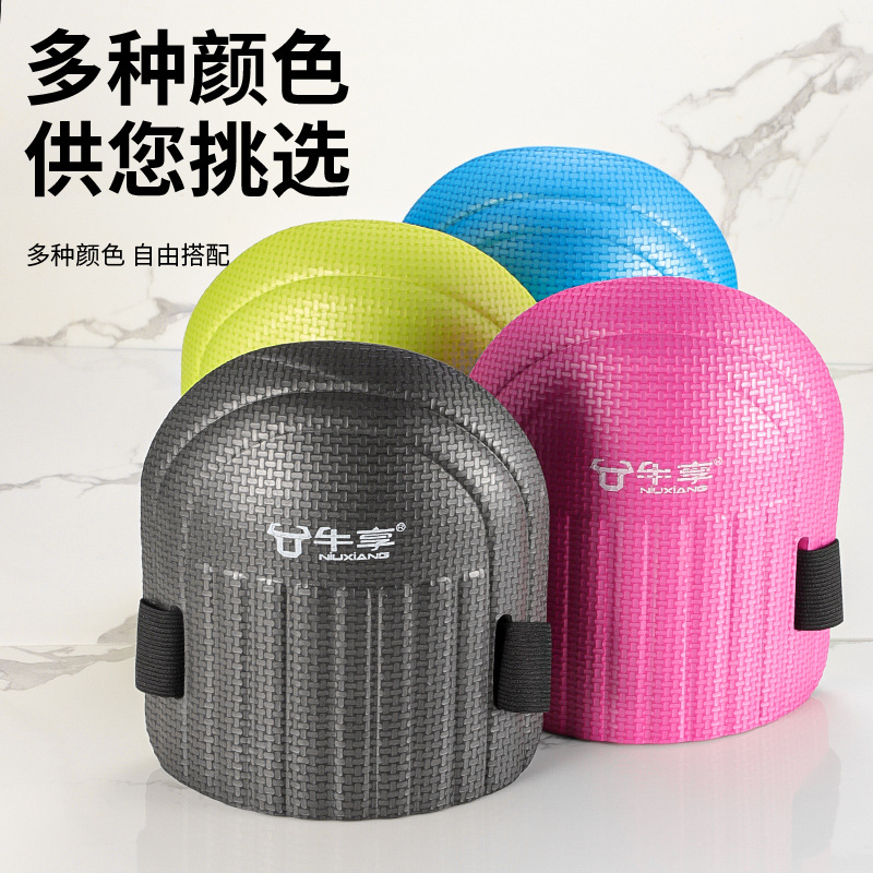 Foamed tile tiling workers' labor protection knee pads, wear-resistant, kneel knee foam thickened labor protection knee pads Application Scenario