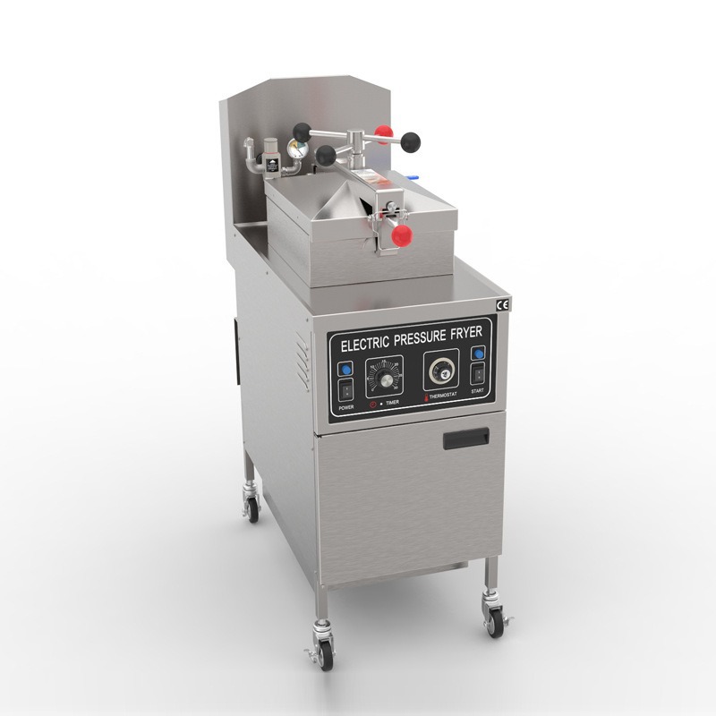 Commercial MDXZ-24 electric pressure fried chicken oven, mechanical version duck frying and deep-frying oven Application Scenario
