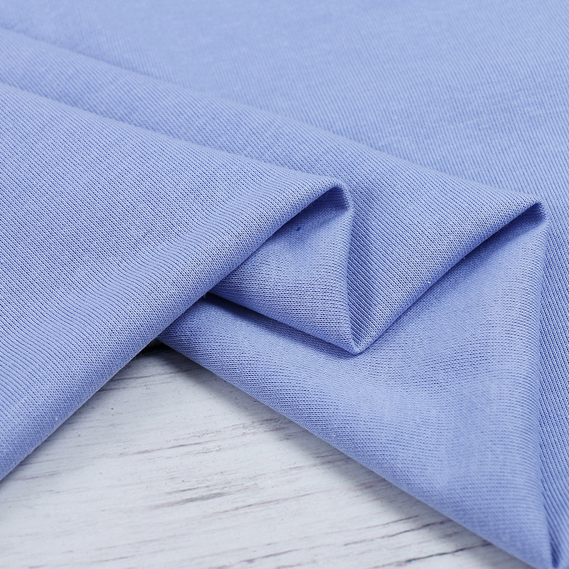 现货华棉涤棉卫衣布料复合针织面料秋冬加绒卫衣卫裤服装面料