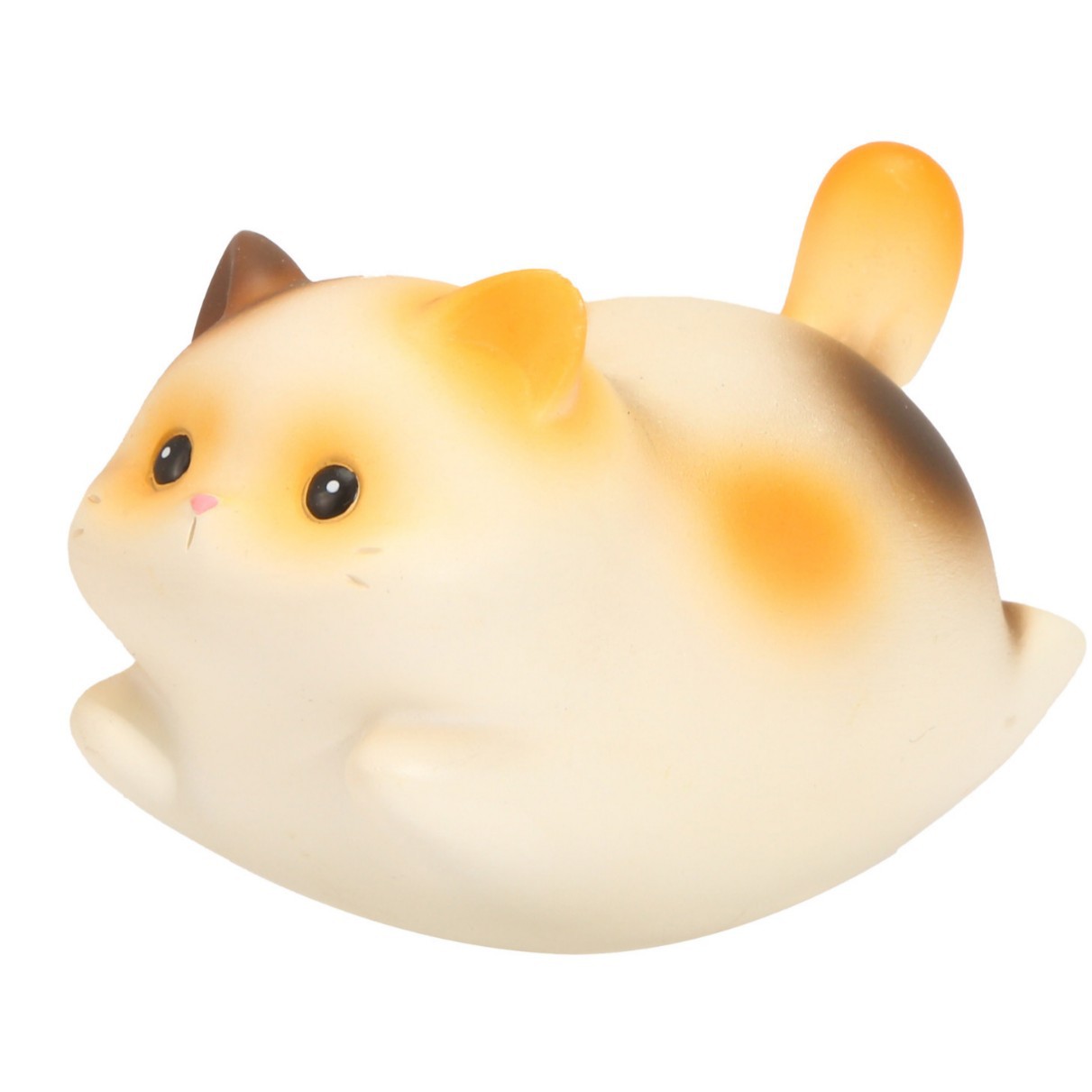 Cartoon Furui Cat Rocking Fun figurine, cute cat resin handicraft, healing office desktop figurine Item Picture
