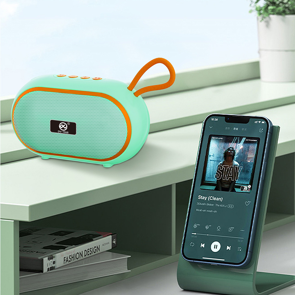 dv-1068 new Bluetooth mini speaker portable music player, cross-border small speaker with high volume, in stock details Picture