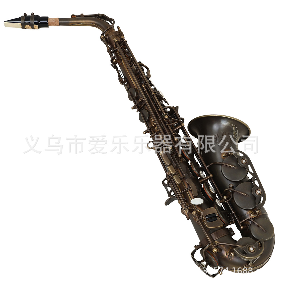 Matte alto saxophone E-flat retro saxophone complete set for adult beginners, professional saxophone cross-border wholesale Item Picture