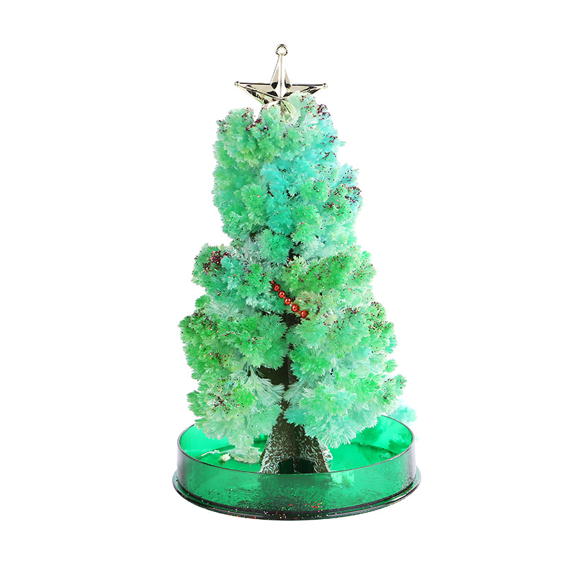Amazon's DIY science experiment teaching AIDS for children shine with colorful magic Christmas trees and paper trees in full bloom Item Picture