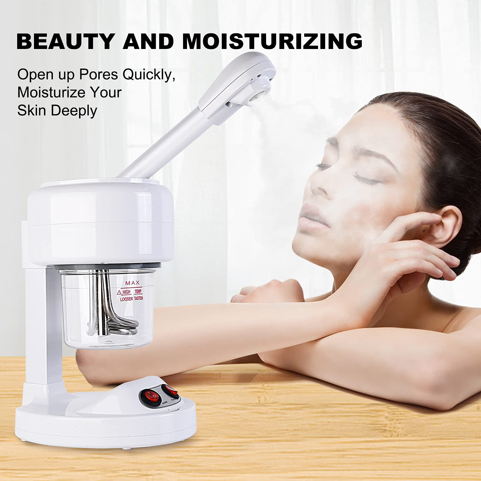 Beauty mini vaporizador facial spray térmico hidratante medidor de hidratación vaporizador facial instrumento de belleza de escritorio spray térmico beauty spray cross border