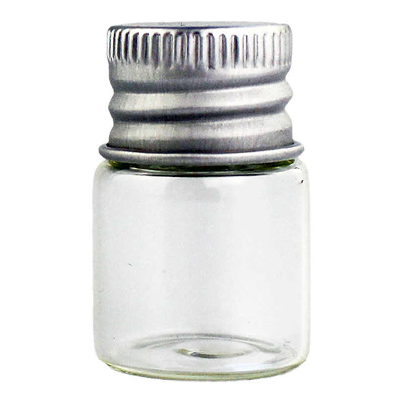 攒金豆豆的瓶子装小金豆子玻璃瓶透明存黄金豆豆收纳瓶金珠子收藏白底实物图