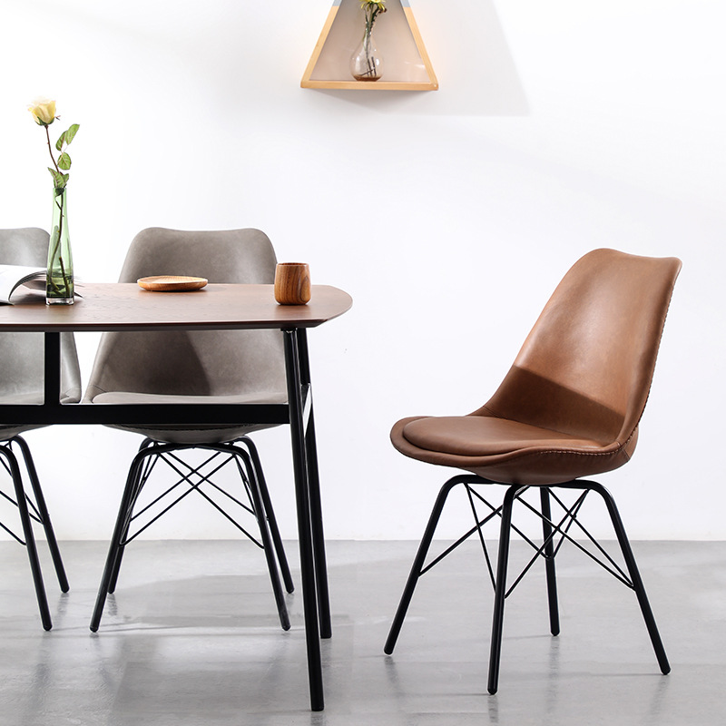 餐椅现代星辰简约家用北欧餐厅软包椅子靠背凳子休闲创意网红ins轻奢