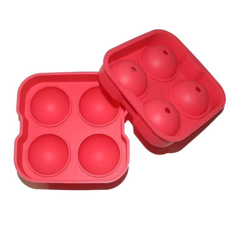 مثلجات مثلجات مثلجات ماكارون، مثلجات مثلجات مصنوعة من السليكون الاحمر Item Picture