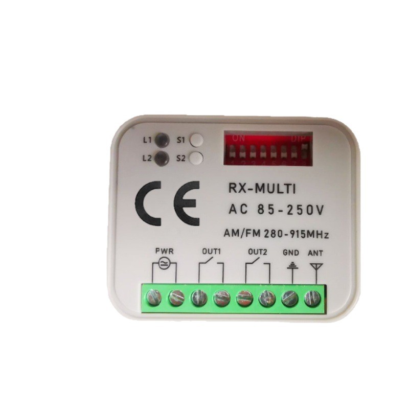 جهاز التحكم في جهاز استقبال مفاتيح التحكم المتعدد الترددات للطريق المزدوج RX-Multi-868DC9-30V/AC85-250V Item Picture