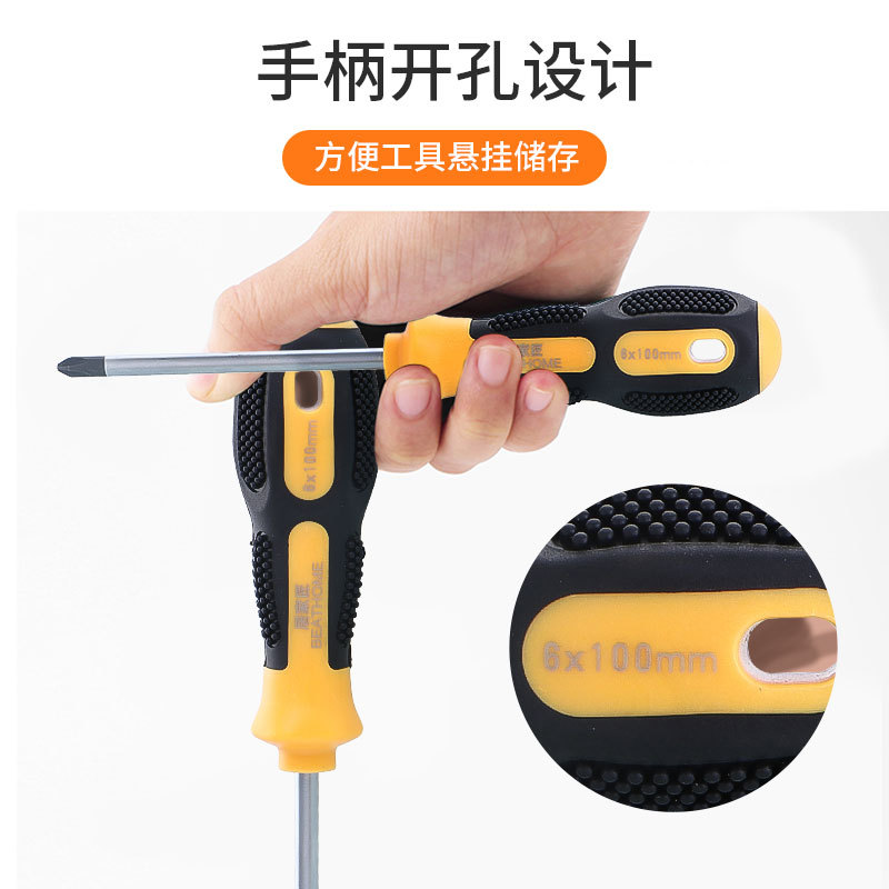 Wholesale of cross-head screwdrivers, industrial-grade strong magnetic bits, anti-slip handle screwdrivers, and manual screwdrivers Application Scenario