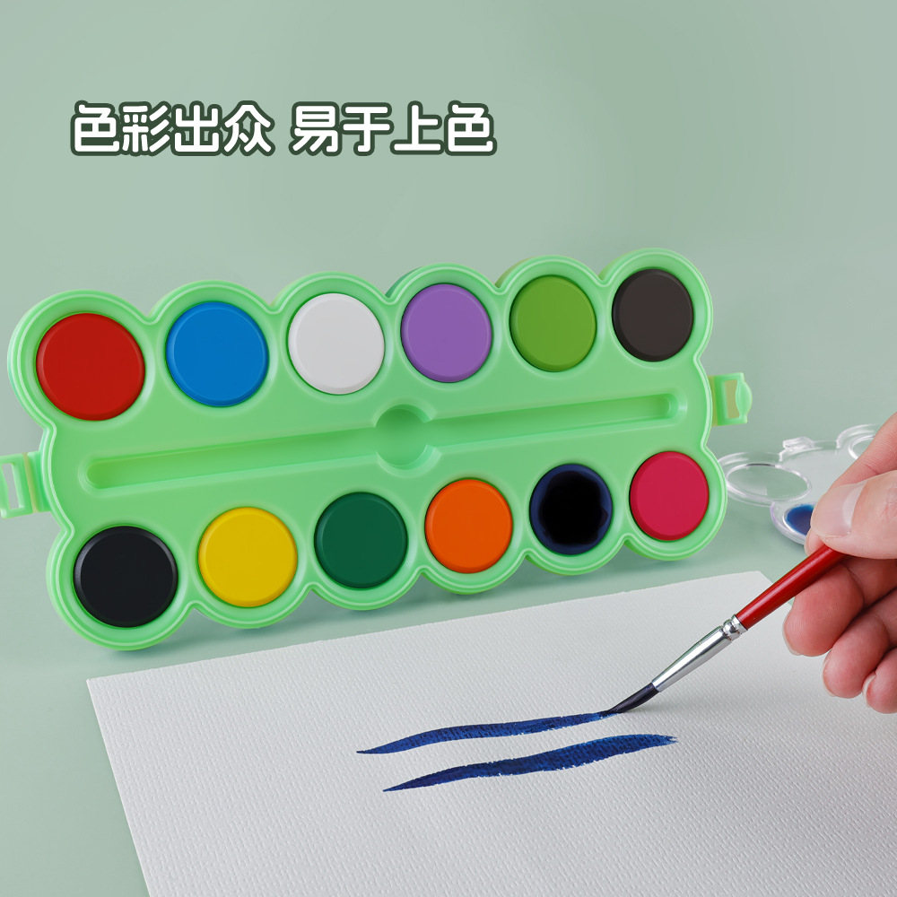 الأمازونية 12: مجموعة ألوان الوان المائية الملونة والصلبة Specification image