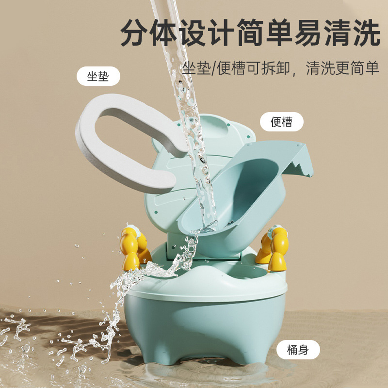 儿童坐便器新款男孩女宝宝便盆婴儿幼儿尿盆小孩马桶圈便盆坐便圈细节图