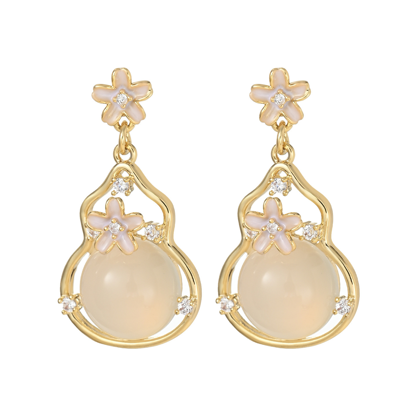 饰品/饰品女长款气质/饰品女长款时尚/耳环女长款气质/耳钉白底实物图