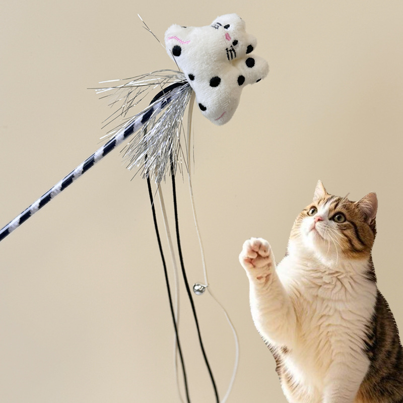 Cross border stock cartoon borla gato juguetes para gatos desde hola juguete para gatos nuevo juguete para gatos al por mayor fabricante straight supply Specification image