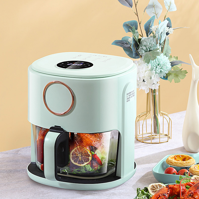 Cross-border AirFryer household air fryer, large-capacity visible electric fryer, Amazon 110V, US and European standard 220V Application Scenario