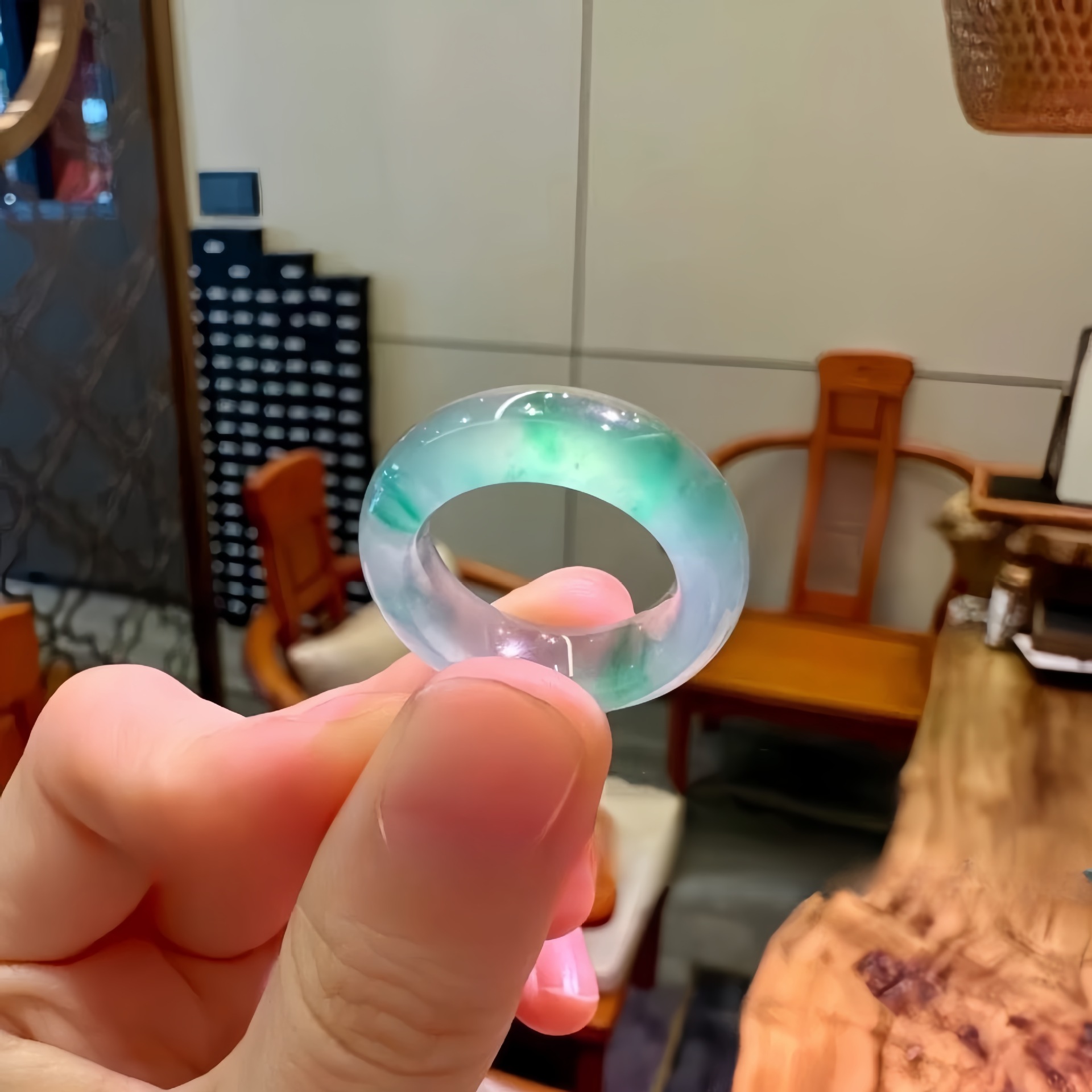 平安扣/翡翠/和田玉/玉镯/水晶工艺细节图