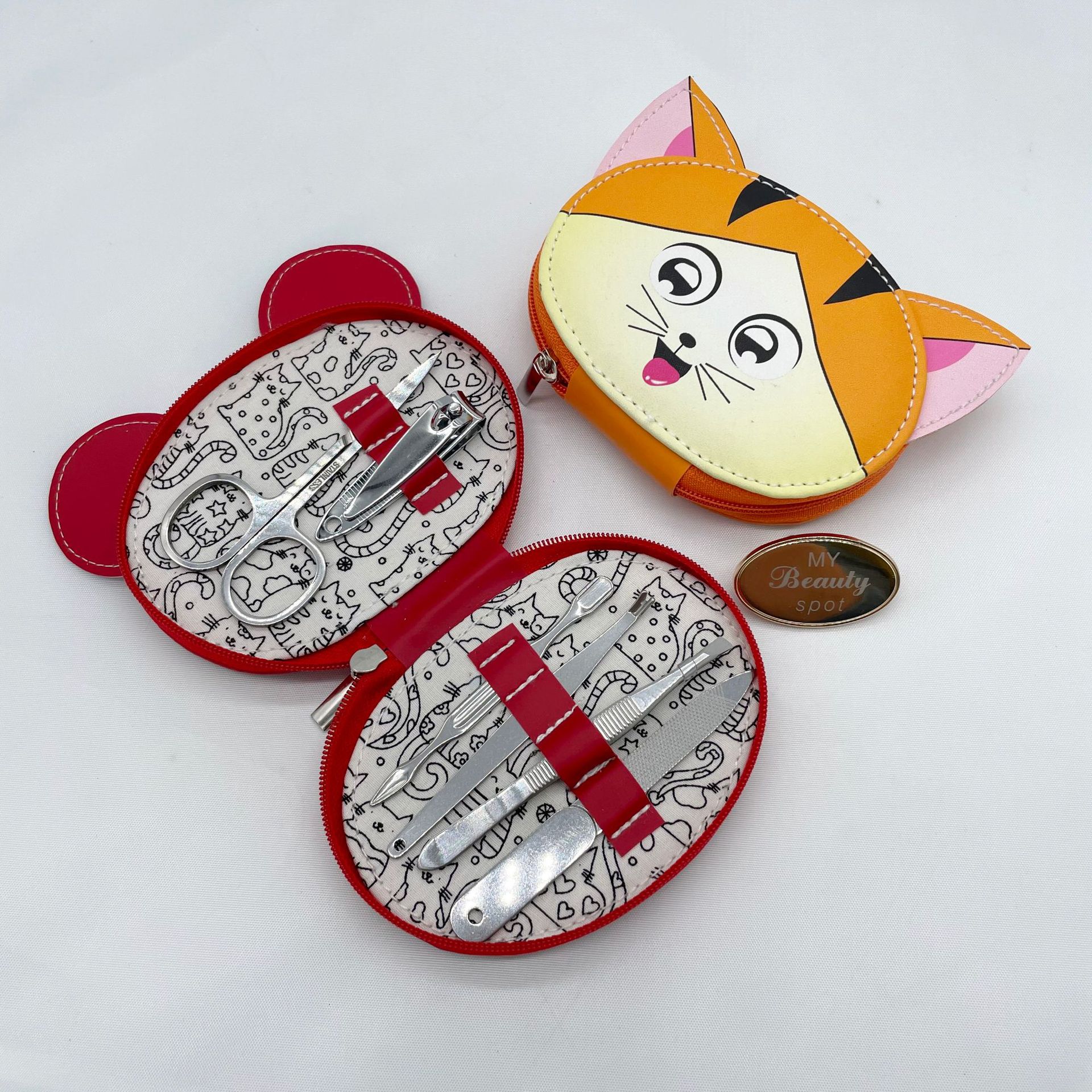 穿戴甲/指甲刀/指甲工具套装/美甲/美妆工具产品图