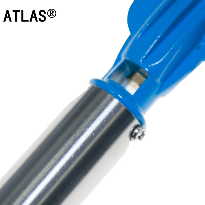 ATLAS portable card-type gas igniter, high-temperature windproof igniter, for home use in roasting pig hair, baking, and outdoor camping details Picture