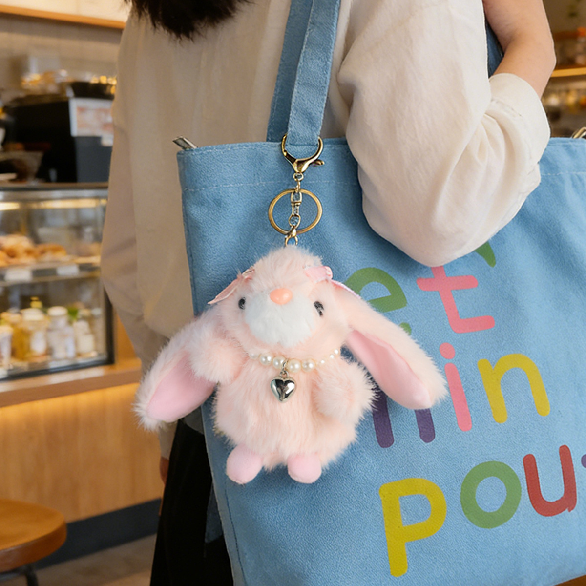 钥匙扣/卡通钥匙扣挂件/钥匙扣公仔挂件/发光闪光钥匙扣/马卡龙钥匙扣细节图