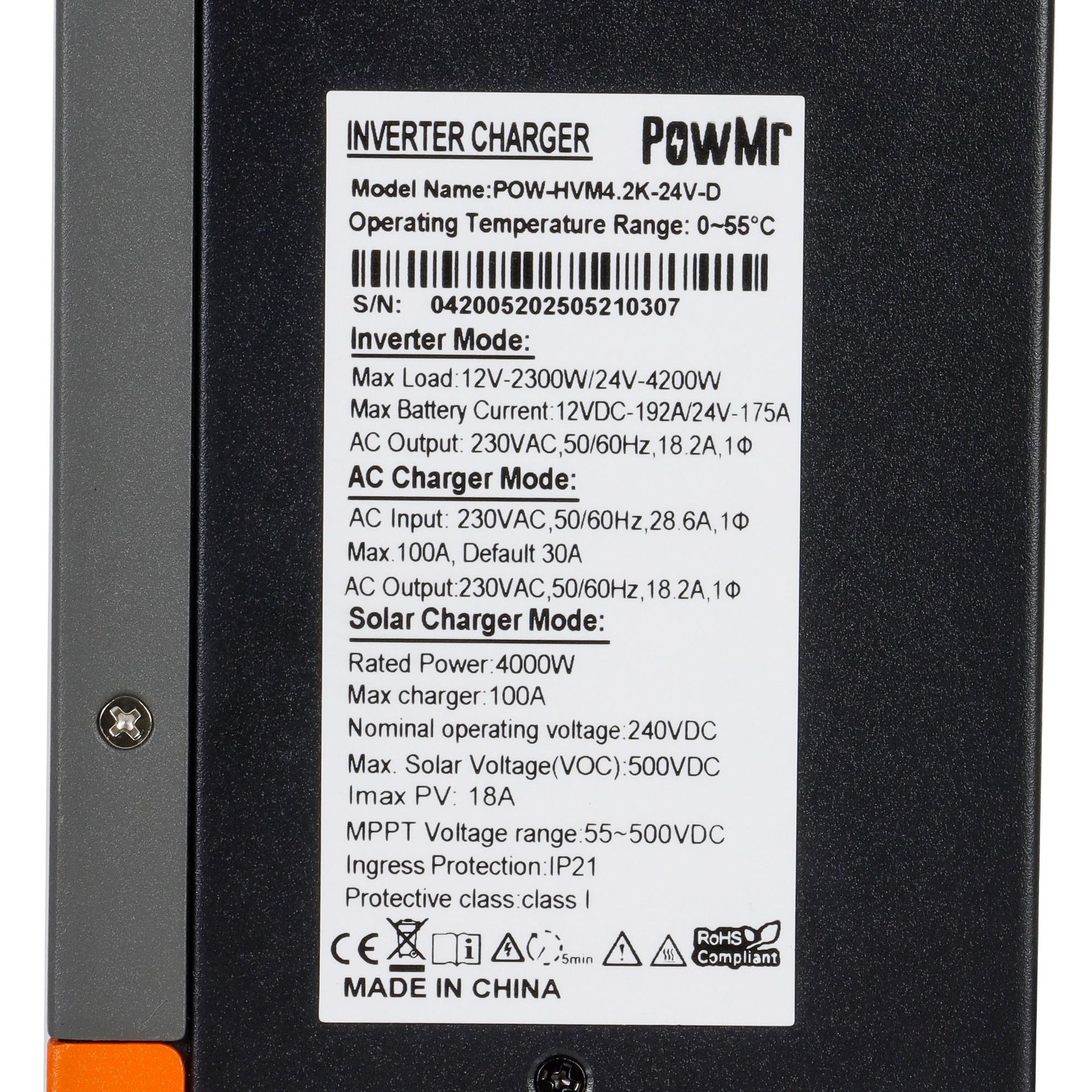 Cross-border 12 v / 24 v4200wsolarhybridinverter solar inverter NiKong all-in-one Application Scenario