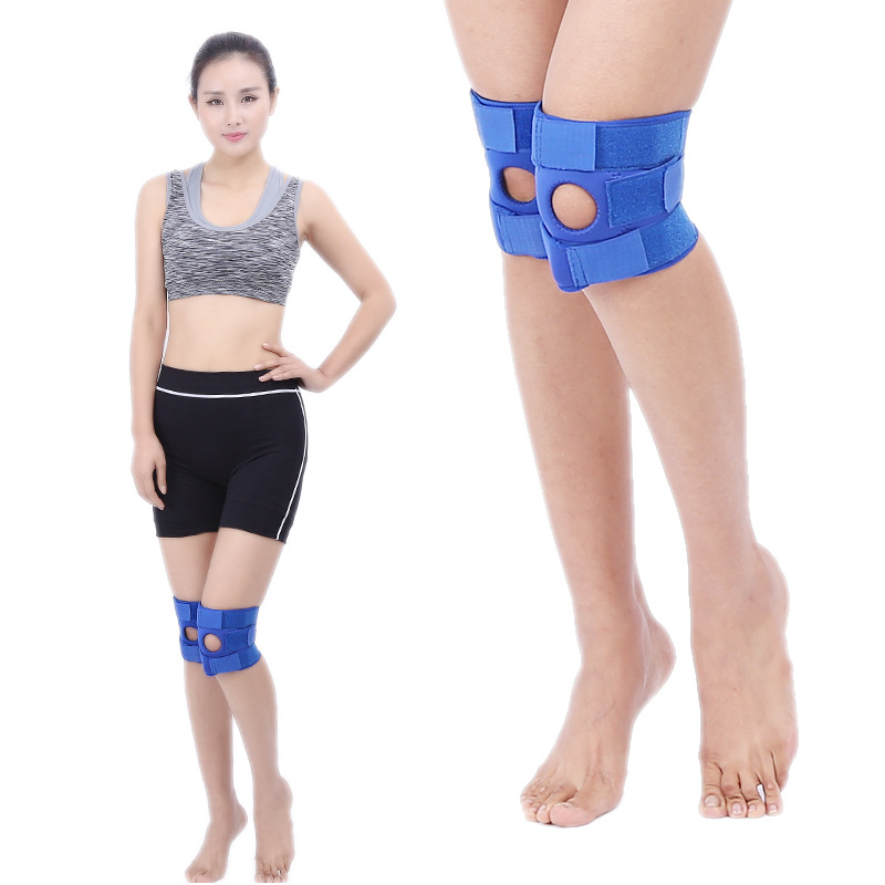 厂家韩式橡胶海绵保暖运动护膝绑带护膝运动护具体育用品一件代发