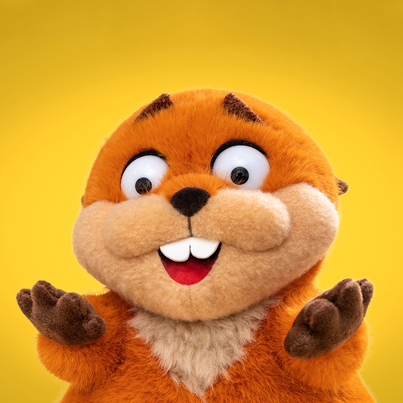 Trendy toy Capybara Lulu plush toy Squirrel doll Custom plush toy 15cm Specification image