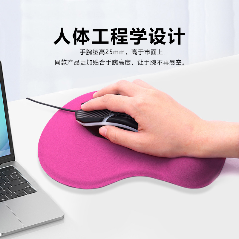 Silicone wrist mouse pads, office desktop computer mouse pads, game anti-slip wrist mouse pads, factory wholesale Application Scenario