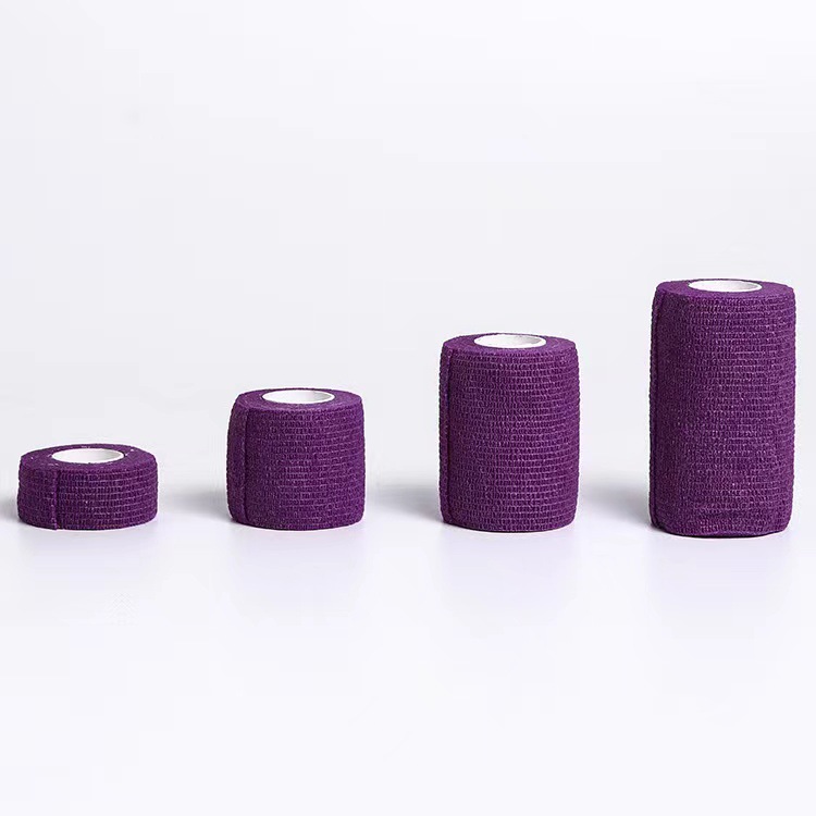 Non-woven fabric self-adhesive bandages for export, elastic sports bandages, beauty bandages, pet bandages Application Scenario