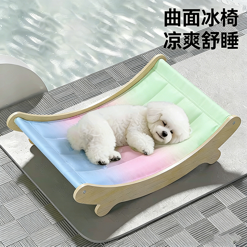 Wholesale of cross-border summer density board lounge chair ice pads, pet ice pads, dog MATS, cat cooling pads, gel details Picture