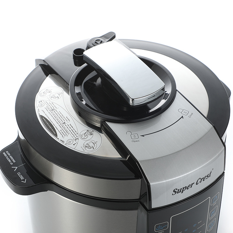 The new multi-functional household rice cooker with a large capacity of 6L and a European-style pressure cooker is a bestseller across borders Application Scenario