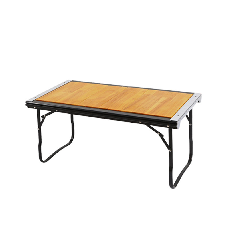 多功能折叠桌户外露营组合桌便携野餐烧烤桌自驾游igt桌一件批发白底实物图