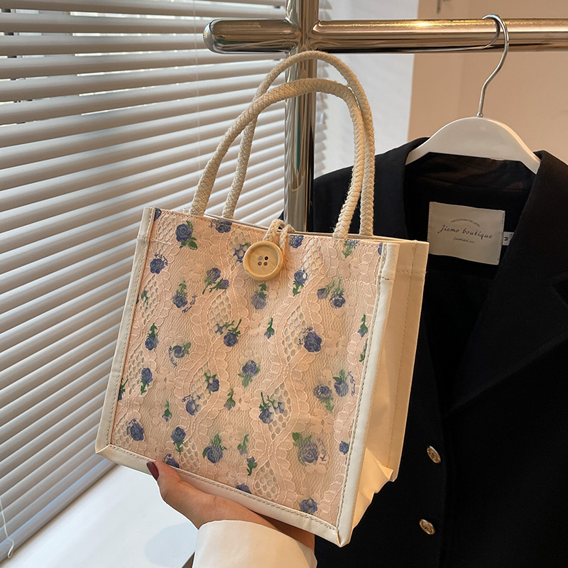 Cross-Border Leather-Textured Bag, Fashionable And Casual Ins Mini Handbag, Pu Fabric Bag, Fashionable And Simple Handbag details Picture