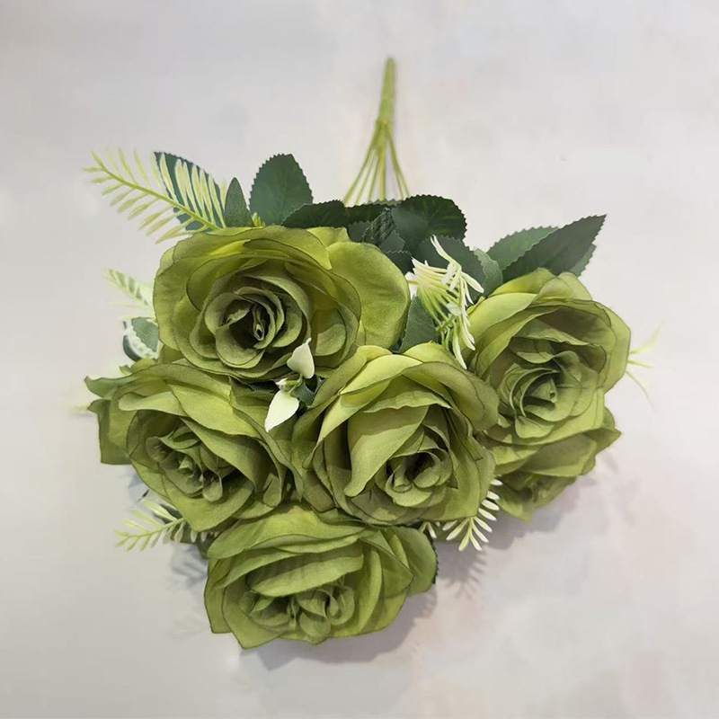 仿真玫瑰实物图