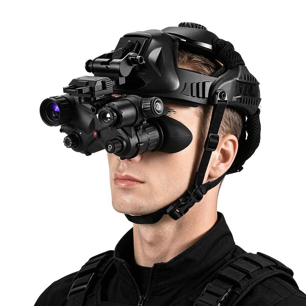 ZIYOUHU binocular monocular head-mounted folding night vision device Infrared Fusion low-light night vision device for night reconnaissance and patrol Application Scenario