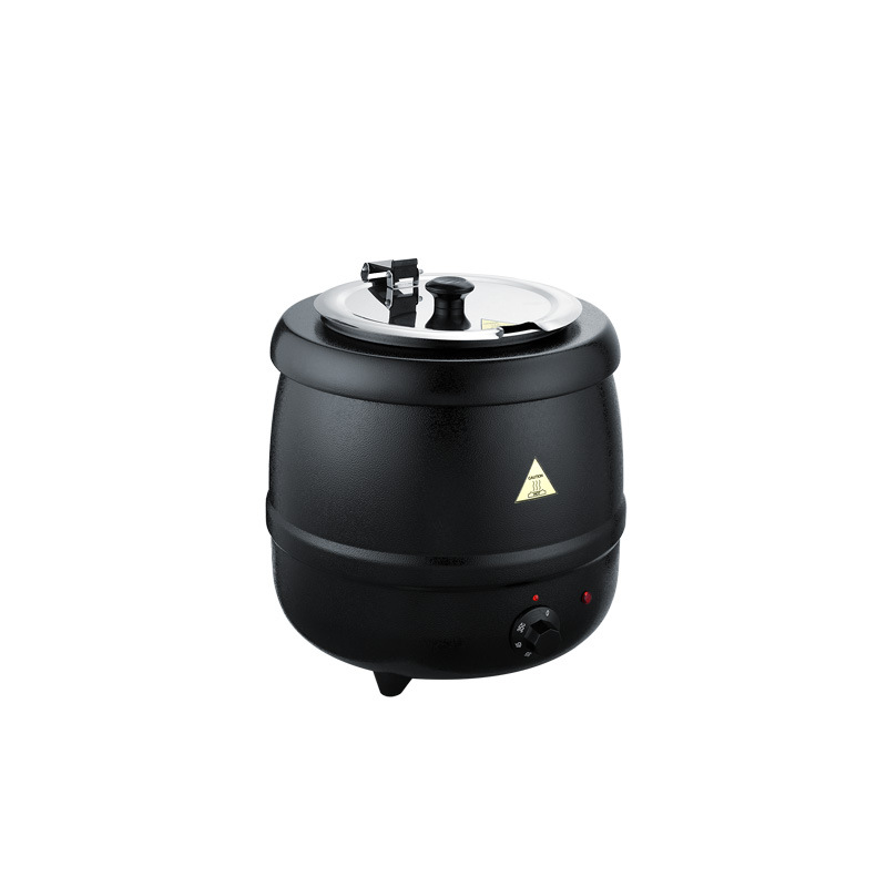 10L电子暖汤煲炉锅自助餐电热黑汤炉保温汤锅食品级电加热