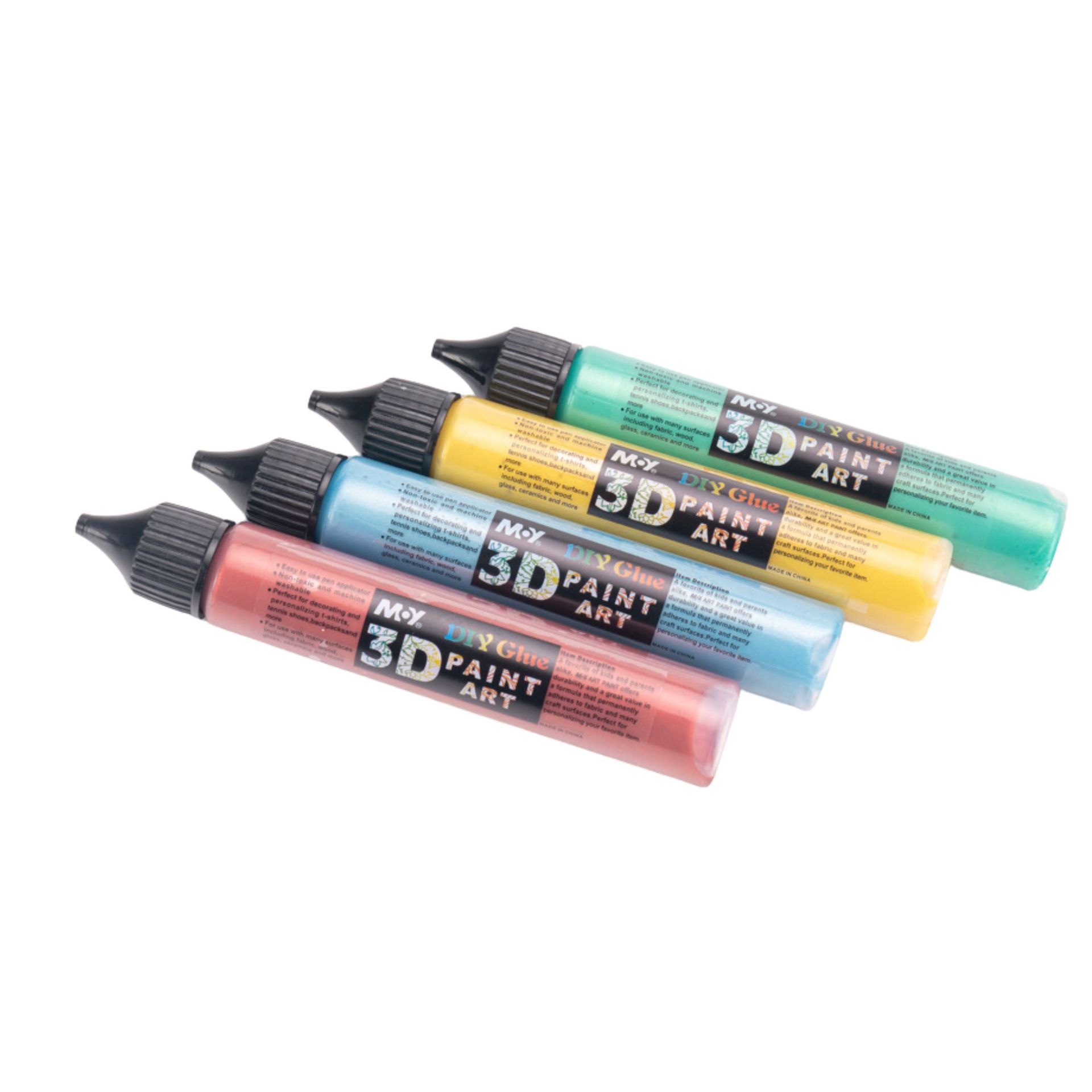 DIY handcrafted paintbrushes without baking glue, cross-border 3D glue paint, factory LOGO customization, children's crystal drawing lines Item Picture