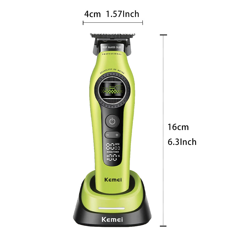 Kemei brushless electric clipper silent hair salon oil-head clipper external rotor hair clipper electric hair clipper KM-1595 Item Picture