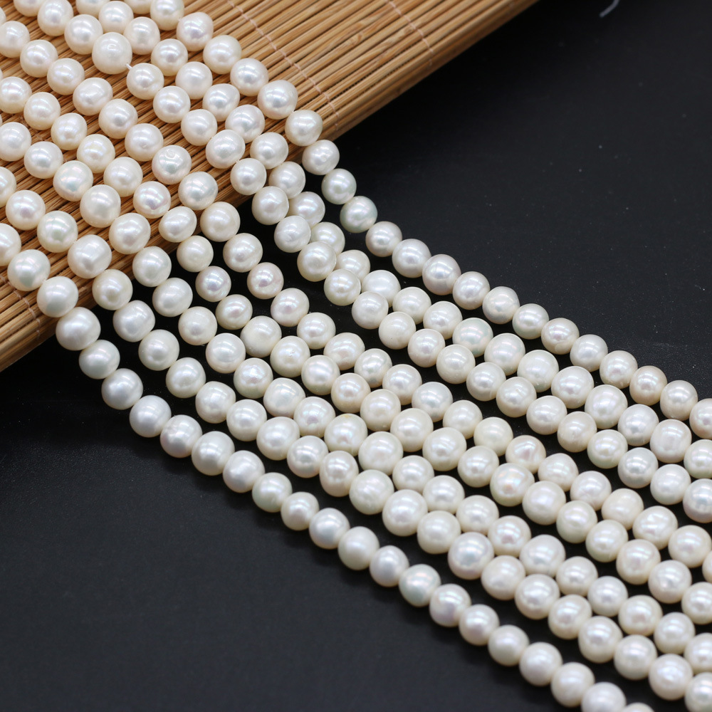 精美天然淡水珍珠土豆珠DIY饰品配件手工珠宝项链半成品制作批发
